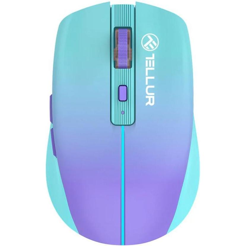 Tellur Silent Click Wireless Mouse Blue (Senza fili), Mouse, Blu