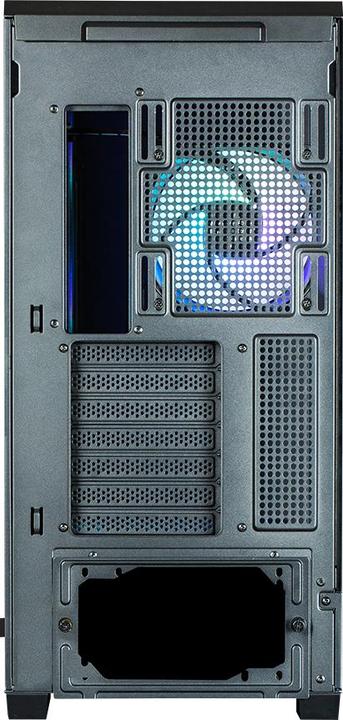 Actual product image Zalman GHE P50 DS ATX Case Tempered Glass Panoramic View - Black (mATX, Mini-ITX, ATX)