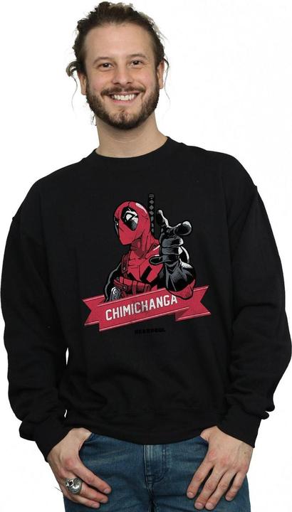 Produktbild Deadpool Chimichanga Finger Sweatshirt (XXL)