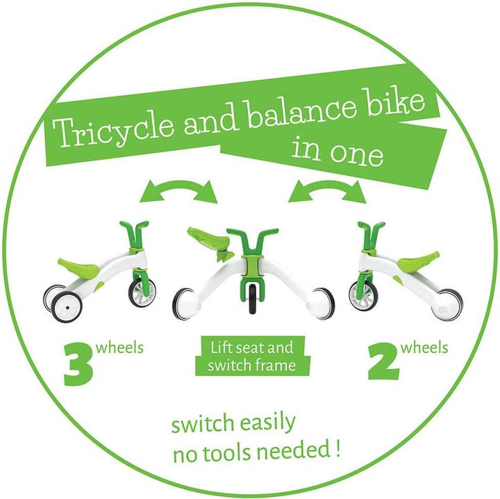 Actual product image Chillafish Bunzi 02 Slider + Balance Bike 2in1