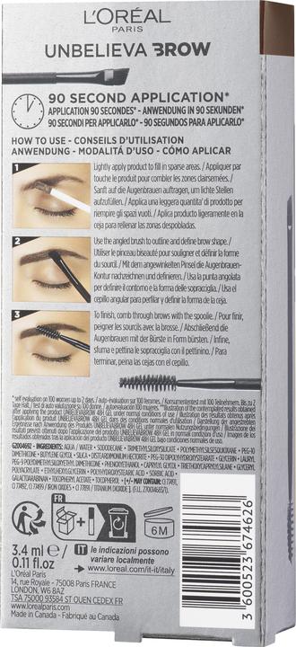 Produktbild L'Oréal Paris Unbelieva Brow (Brunette)