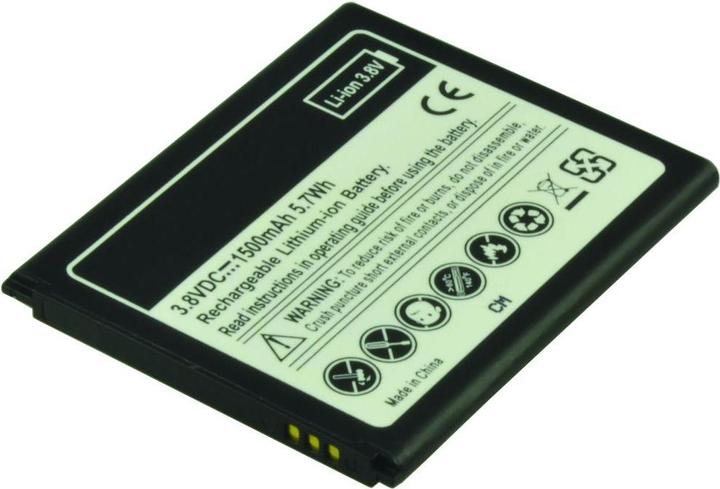 Actual product image 2-Power Smartphone Battery 3.8V 1500mAh