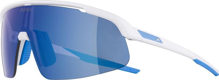 Actual product image ALPINA SPORTS Turbo Pro Youth (White Matt, Blue)