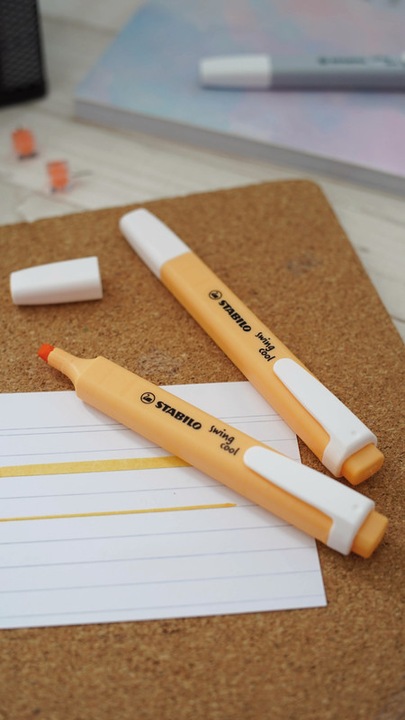 Produktbild STABILO swing cool Pastel Textmarker (Orange, 1 mm, 1 x)