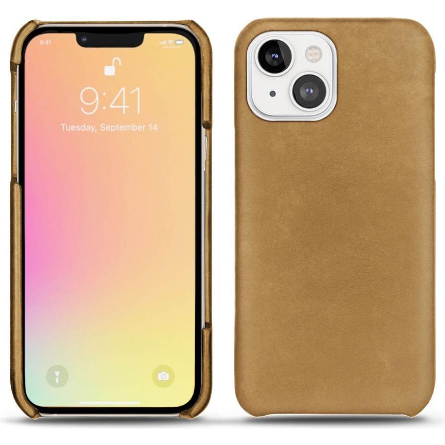 Thumbnail - Noreve Lederschutzhülle (Apple iPhone 13), Smartphone Hülle, Braun
