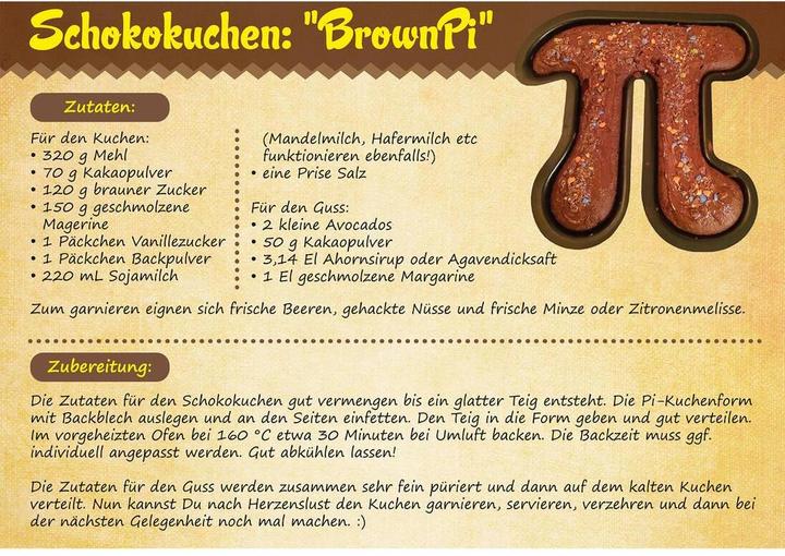 Produktbild Getdigital Pi-Kuchen Backform