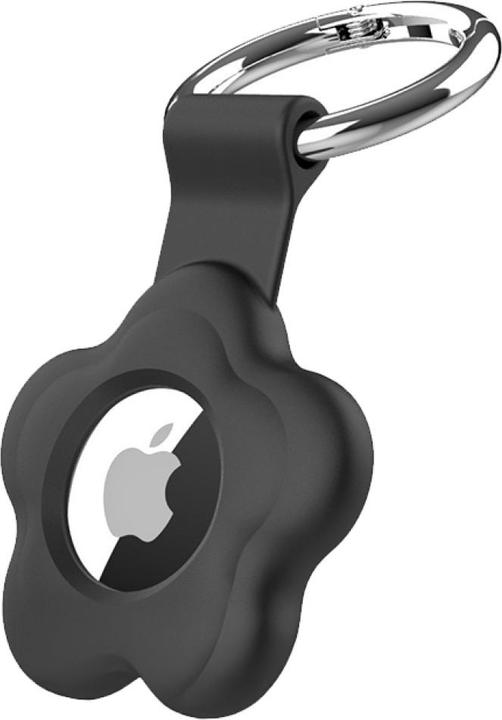 Actual product image Screenguard Liquid Silicone Flower Case mit Anhänger