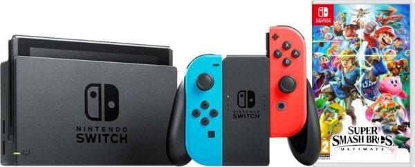 Nintendo Switch + Super Smash Bros. Ultimate