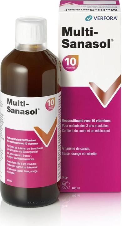 Actual product image Multi Sanasol Syrup (Concentrate, 400 ml)