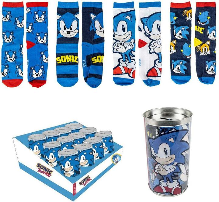 Actual product image Disney Socken Pack 4 Teile Sonic (pack of 4, 27 - 30)