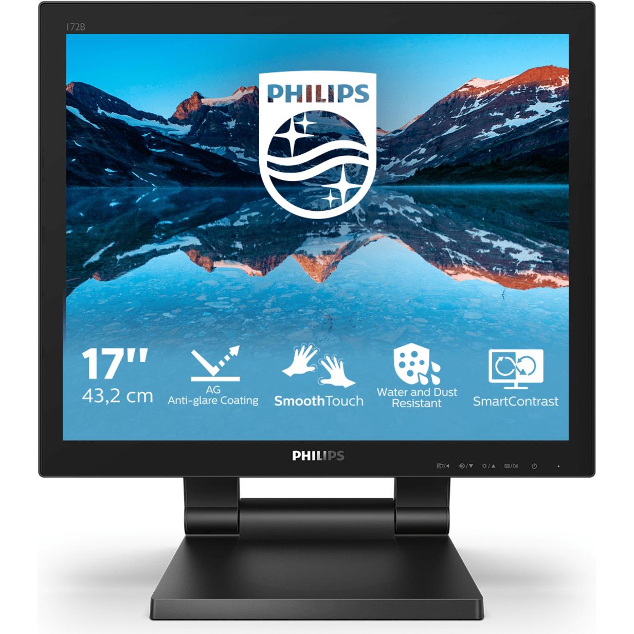Philips 172B9TL/00 (1280 x 1024 Pixel, 17"), Monitor, Schwarz