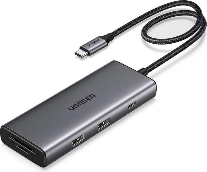 Actual product image Ugreen 7in1 (USB-C, 7 ports)