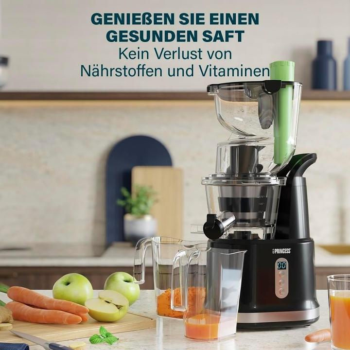 Productafbeelding Princess 202045 Easy Fill Slow Juicer - Extra grote trechter - Hoge sapopbrengst