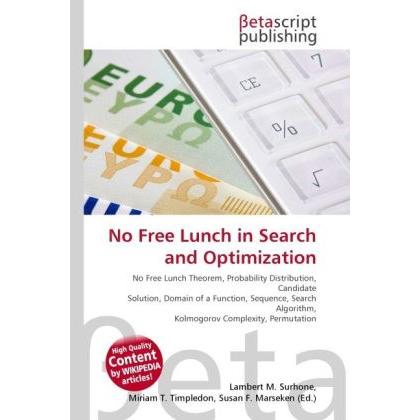 No Free Lunch in Search and Optimization, Fachbücher