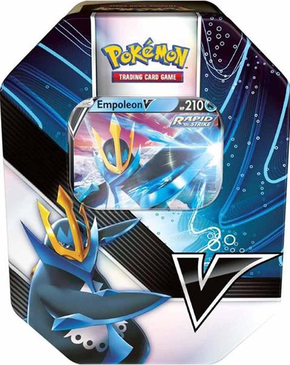 Pokémon Summer Tin Sets - Tyranitar V & Empoleon V, assortiert (Englisch, Tin)