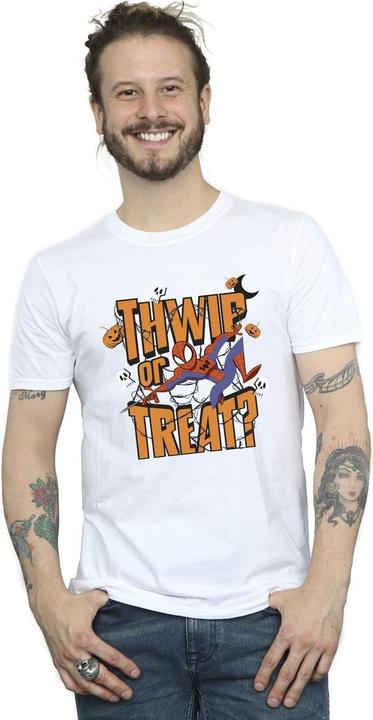 Immagine prodotto Spider-Man Thwip Or Treat Maglietta Uomo (L)