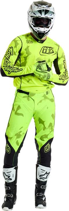 Image du produit Troy Lee Designs SE Pro Pant, Blotted, flo yellow, 32 (32)