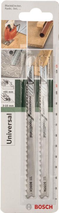 Actual product image Bosch Zubehör Jigsaw blade U 345 XF Access