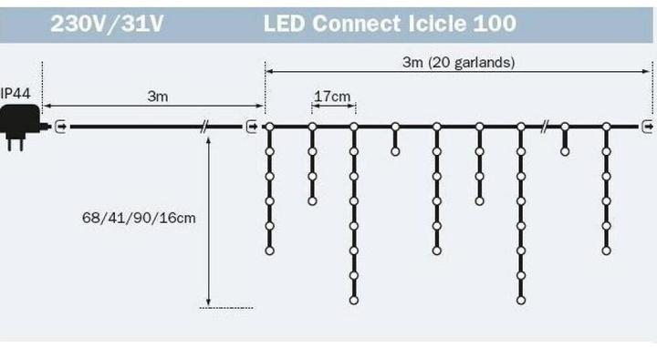 Produktbild STT Connect Icicle (3 m)