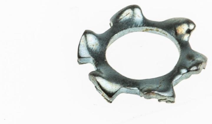 Actual product image RS PRO Serrated lock washers external teeth galvanized M3 (M3)