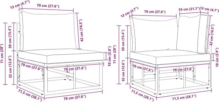 Produktbild vidaXL Andre
