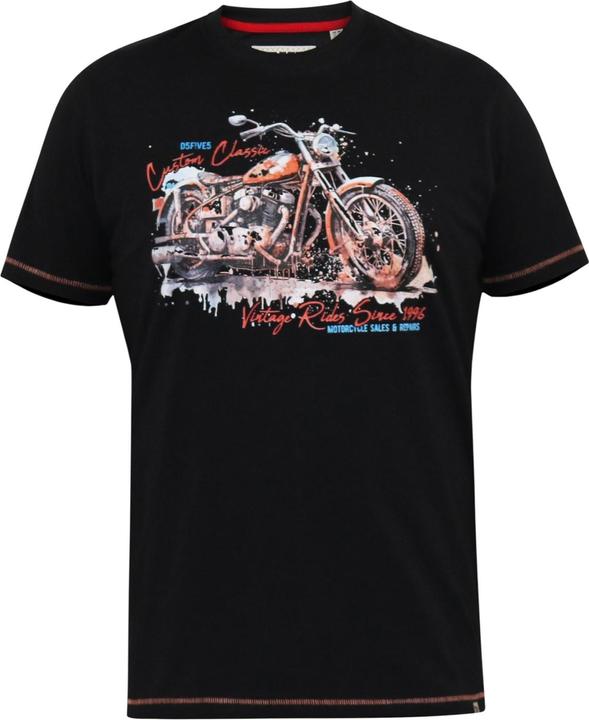 Immagine prodotto DUKE D555 Lorne Maglietta Kingsize Moto Girocollo Uomo (7XL)