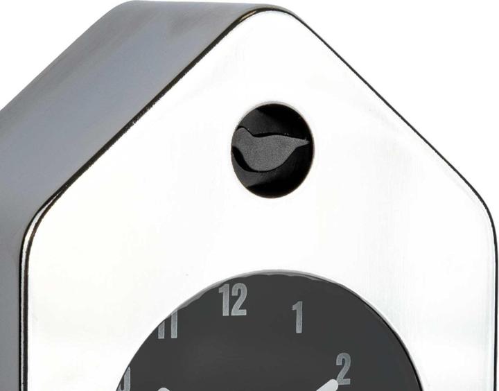 Produktbild Fisura MINI HOUSE ALARM CLOCK chrome