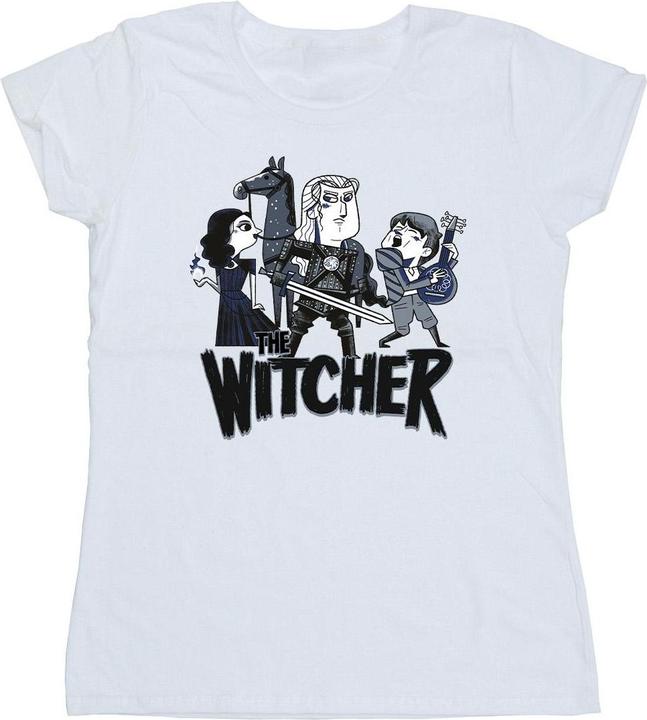 Produktbild Netflix The Witcher Team Illustrated TShirt (L)