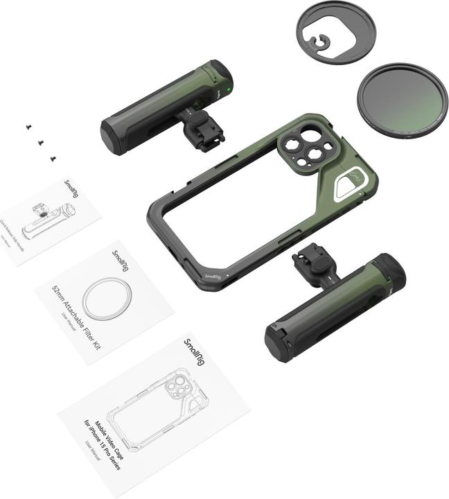 Produktbild SmallRig Cage für iPhone 15 Pro Max x (Cage, Griff)