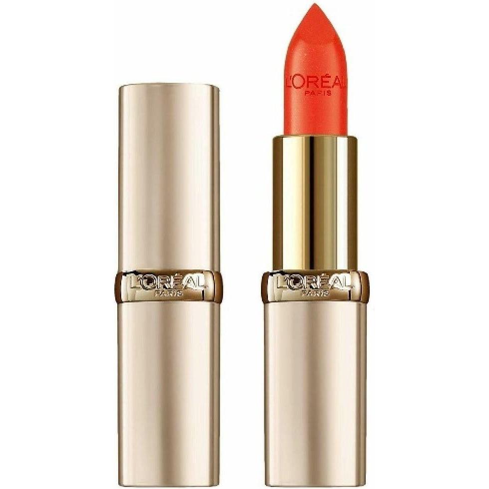 L'oréal Paris Multicolore Rossetto + Lucidalabbra, Color Riche Lipcolour (373 Corallo Magnetico)