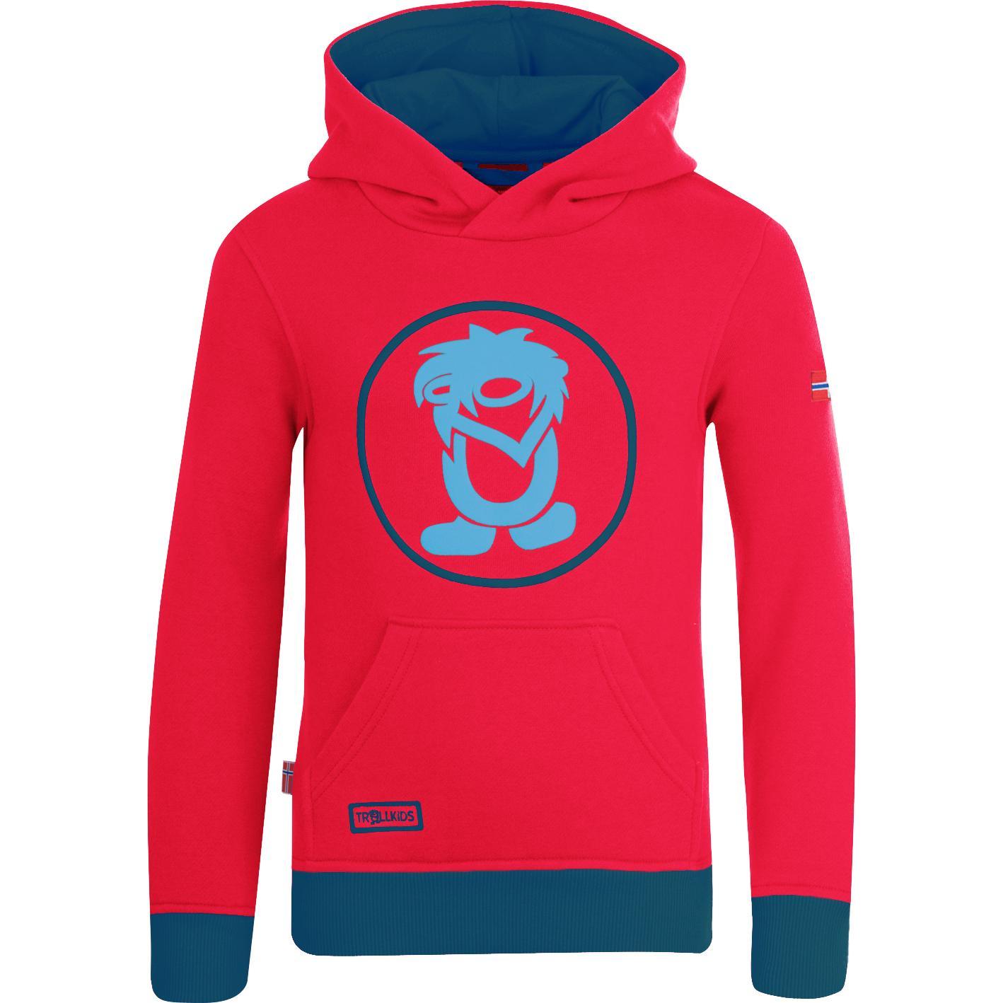 Trollkids, Unisex, Pullover, Kid's Troll Sweater, Rot, (140)