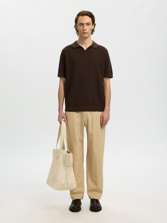 Produktbild Selected Leinenmix Poloshirt (M)