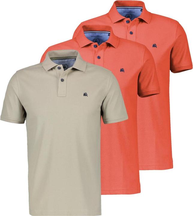 Produktbild Lerros 3er Pack Basic Poloshirt (L)