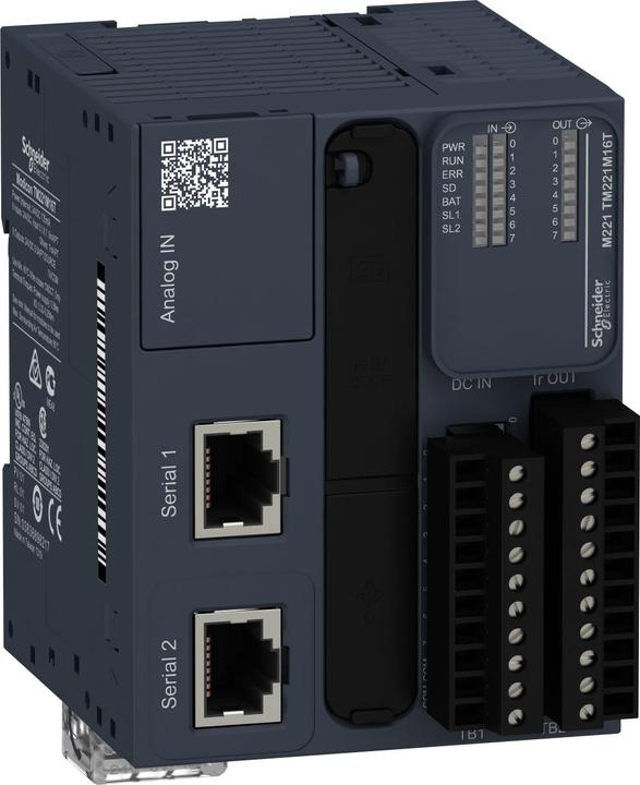 Produktbild Schneider Electric CONTROLLER M221-16IO Tr.PNP Modular