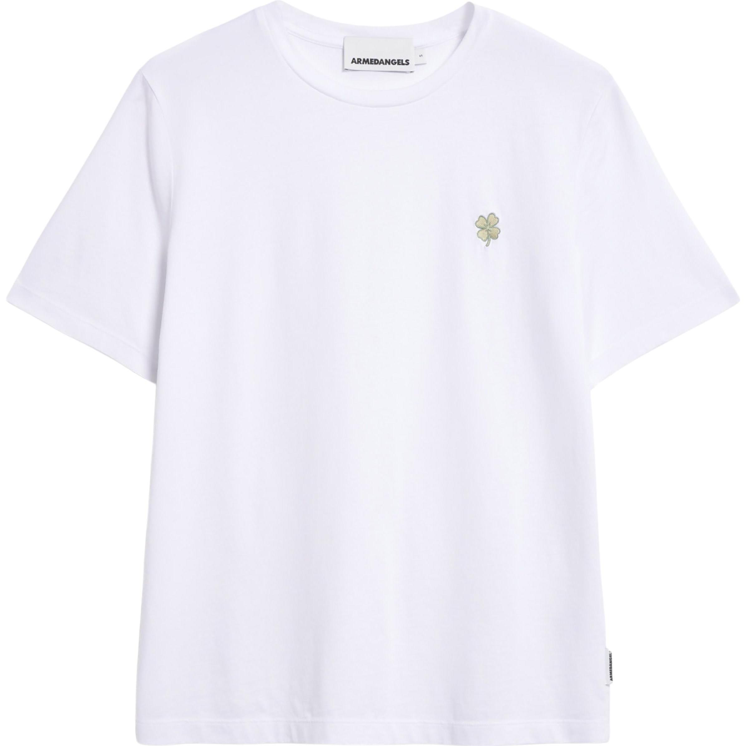 Armedangels, Damen, Shirt, Women's Lualaa Icons, Weiss, (S)