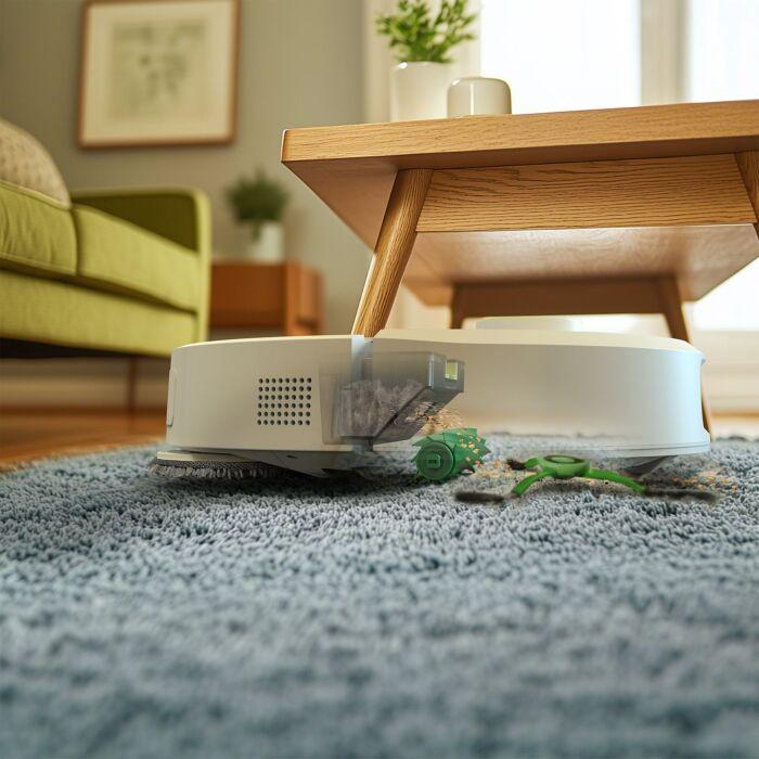Productafbeelding iRobot Roomba Plus 505 Combo + AutoWash Dock (7000 Pa, Wisdoekjes (roterend))