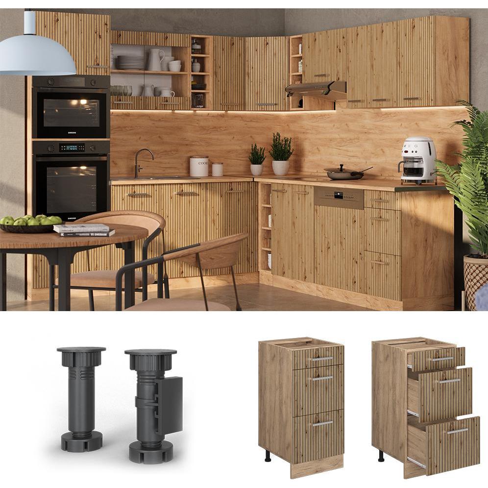 Thumbnail - Vicco, Regal, Küchenunterschrank R-Line (40 x 60 x 81.5 cm)