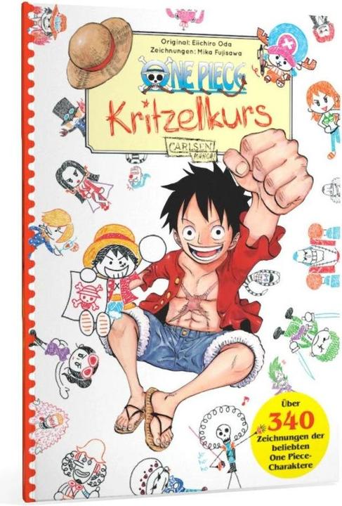 Produktbild One Piece Kritzelkurs (Deutsch, Mika Fujisawa, Eiichiro Oda, Antje Bockel, 2023)