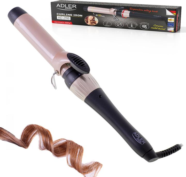Produktbild Adler AD 2118 Curling iron, Black/Pink