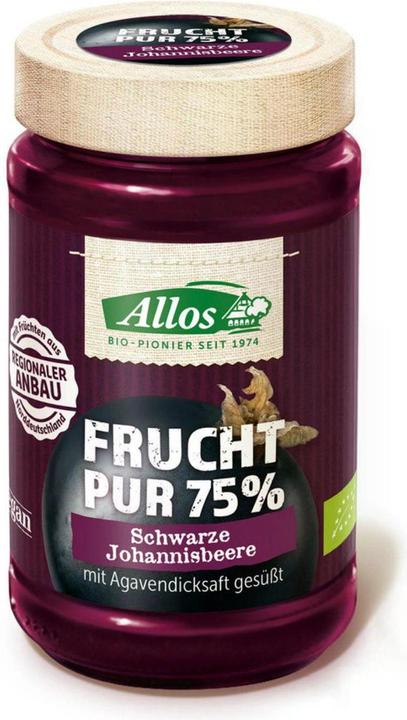 Actual product image Allos Fruit Spread Black Currant (250 g)