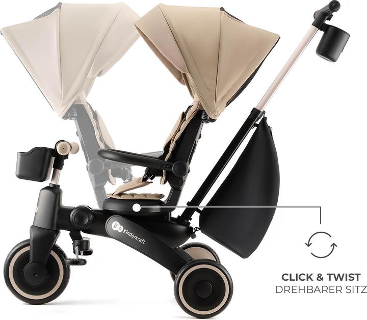 Image du produit KinderKraft tricycle JAZZ 2 BEIGE