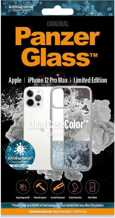 Actual product image PanzerGlass 0272 Cell Phone Protective Cover Transparent (Apple iPhone 12 Pro Max)