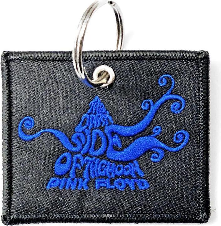 Actual product image Pink Floyd Dark Side Of The Moon Swirl Keyring