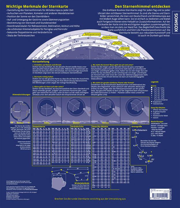 Produktbild Kosmos Drehbare Kosmos-Sternkarte