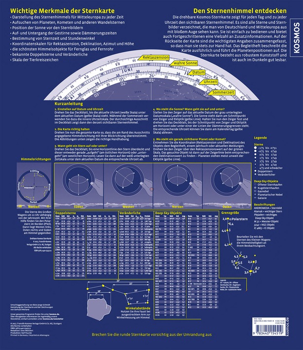 Produktbild Kosmos Drehbare Kosmos-Sternkarte