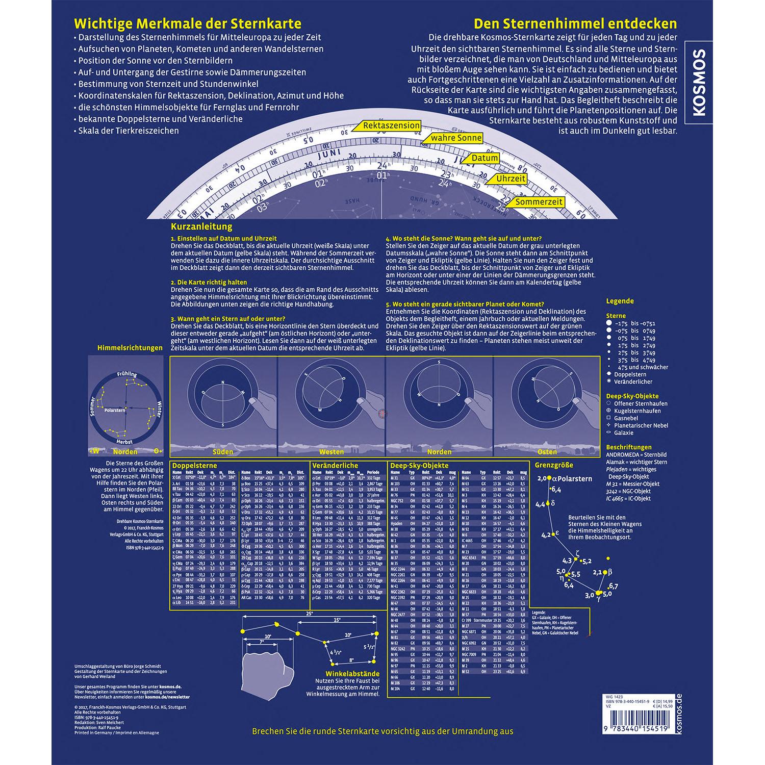 Thumbnail - Kosmos Drehbare Kosmos-Sternkarte