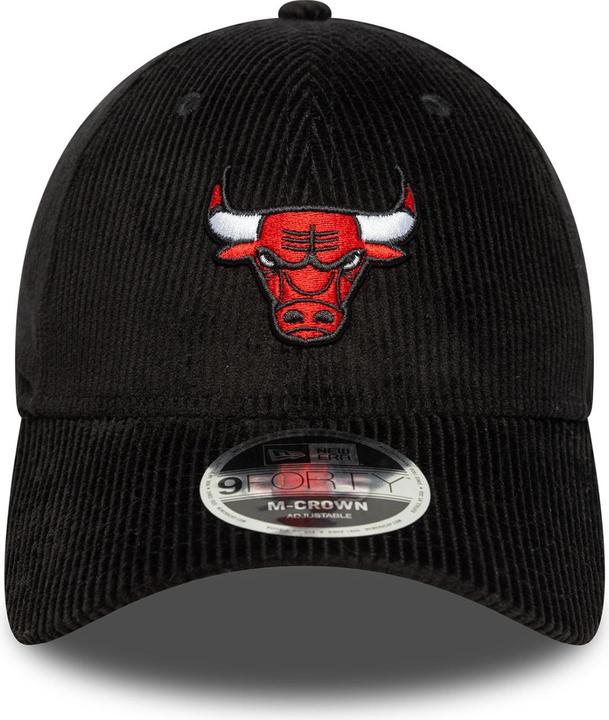 Produktbild New Era 9Forty M-Crown Cap - Kord Chicago Bulls Schwarz (M)