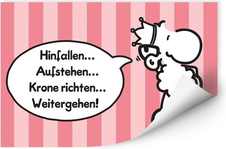 Image du produit Sheepworld Redresser la couronne des héros des mots (30 x 45 cm)