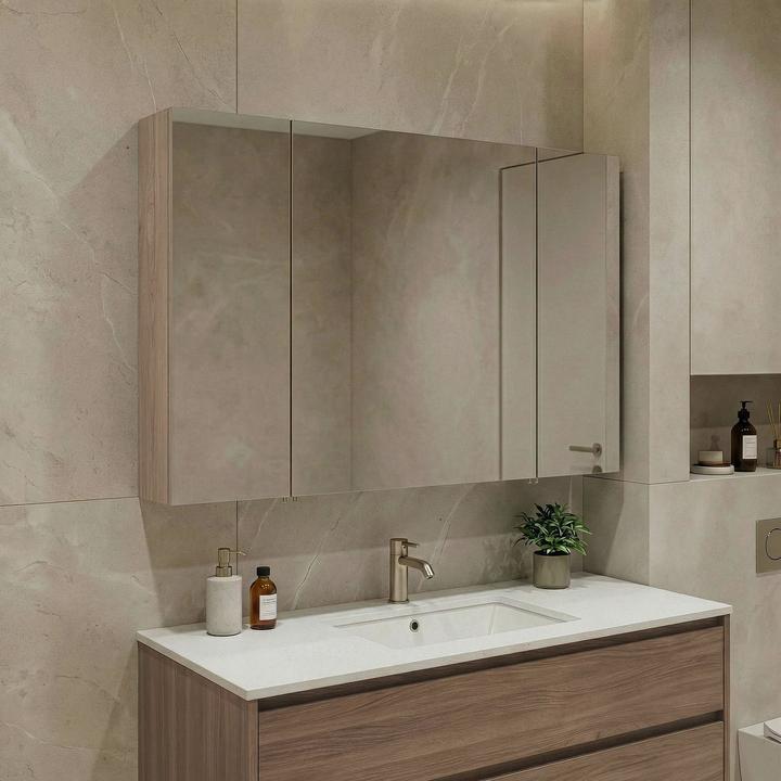 Produktbild Homitis Side 100 Bathroom Cabinet With Mirror