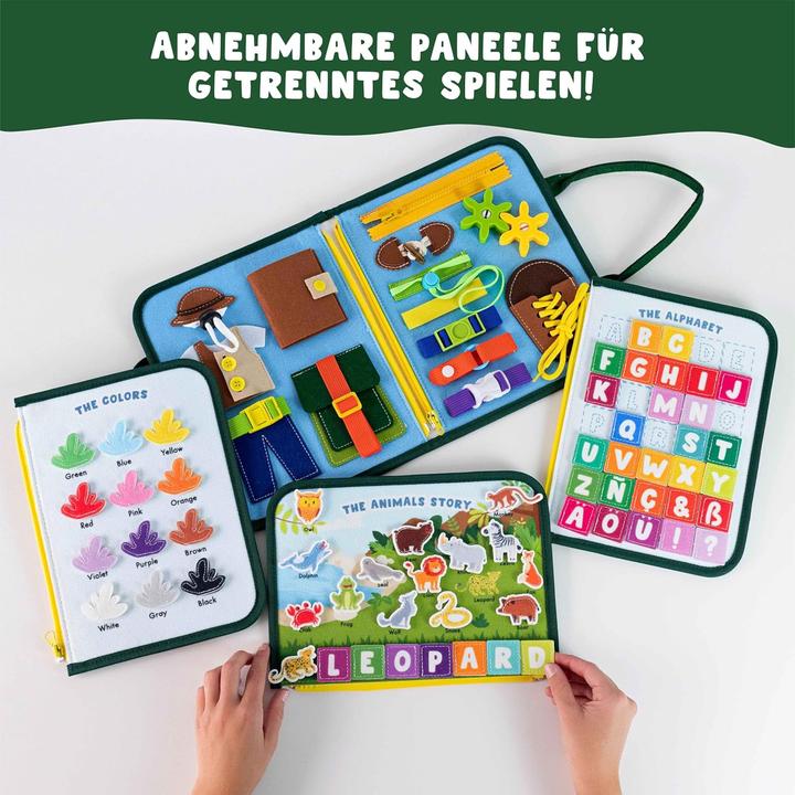 Produktbild Bonnyco Busy Board aus Filz für Kinder
